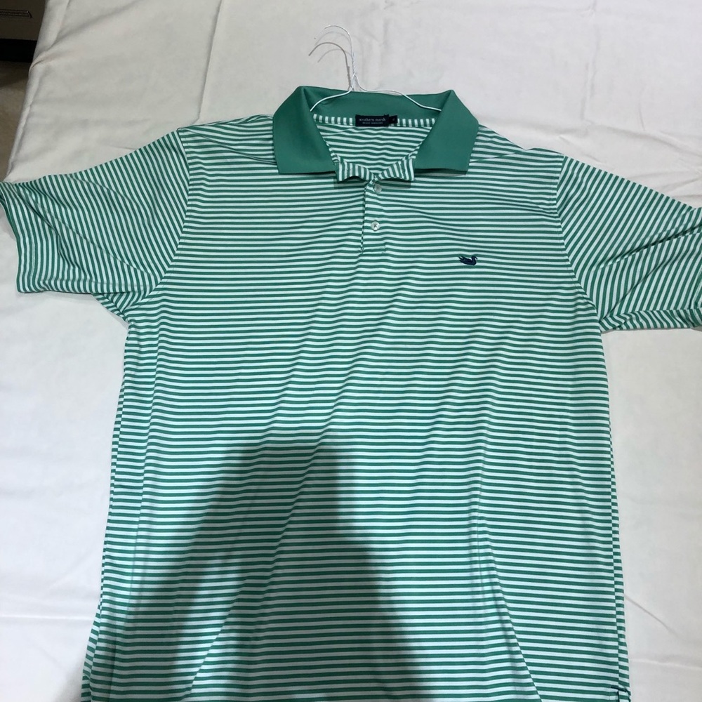 Southern Marsh Striped Polo - XL